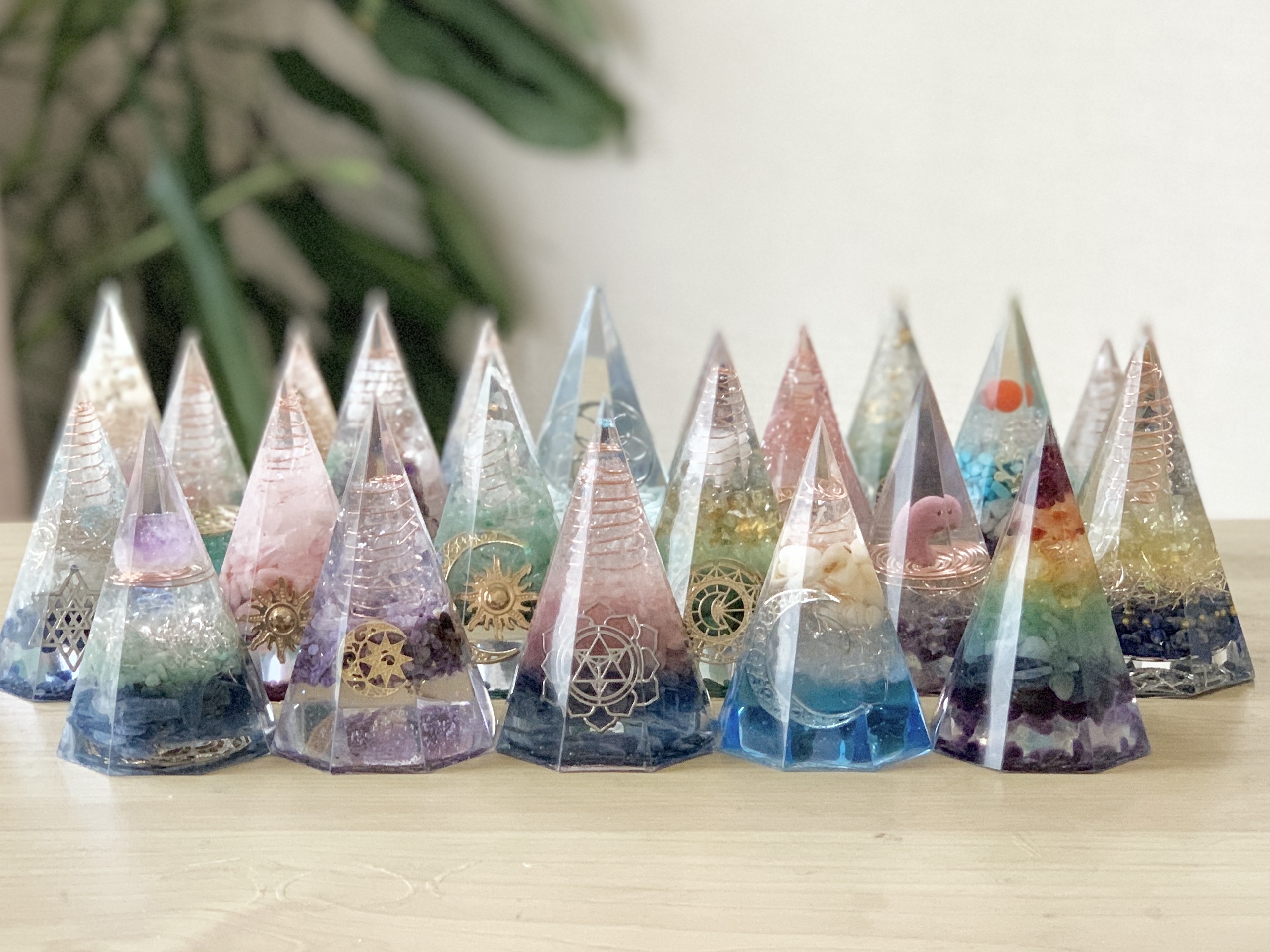 幸運引き寄せ♡オルゴナイト くじら