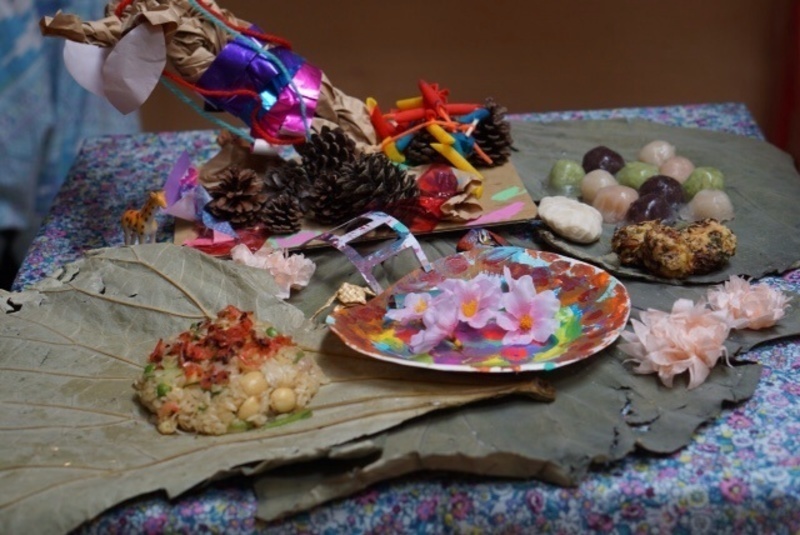 トトロからの森屋台料理 蓮まきごはん 中国語 Aini アイニ 夢中が集まる体験プラットフォーム